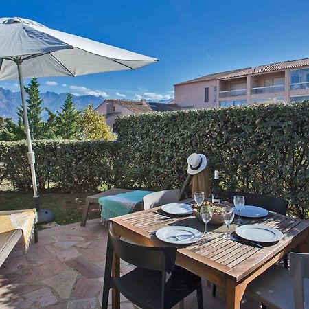 Mare Appart Avec Jardin Et Bbq Vue Mer Et Montagne Plage Et Port A 2 Pas Calvi  Zewnętrze zdjęcie