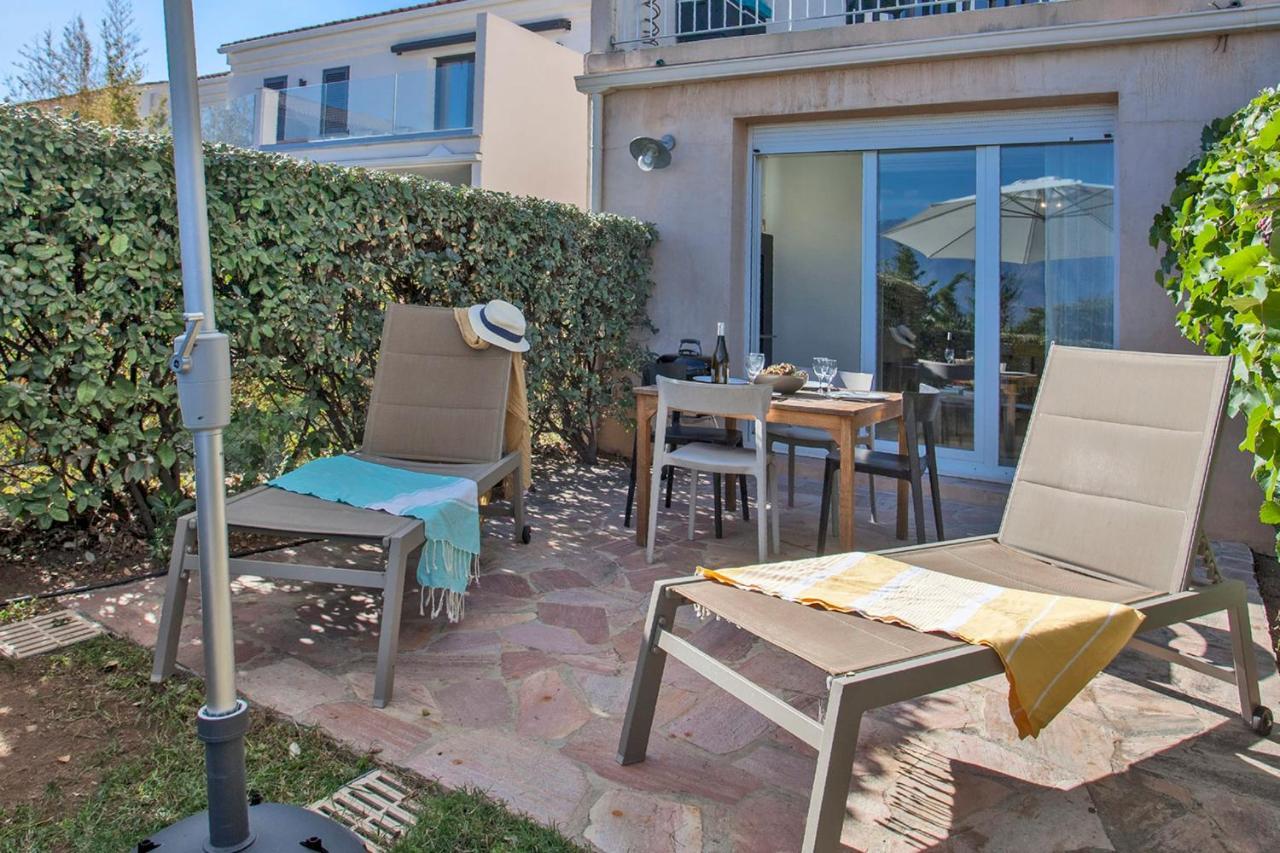 Mare Appart Avec Jardin Et Bbq Vue Mer Et Montagne Plage Et Port A 2 Pas Calvi  Zewnętrze zdjęcie